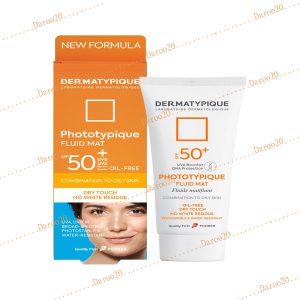 ضد آفتاب فلويید بی رنگ +SPF50 فاقد چربی درماتیپیک