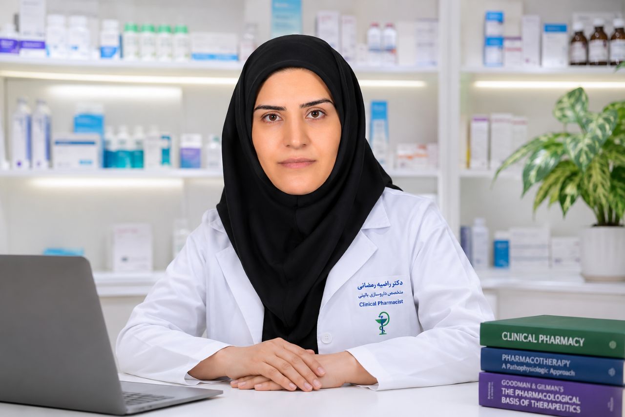 داروخانه آنلاین دکتر راضیه رمضانی متخصص داروساز اصفهان